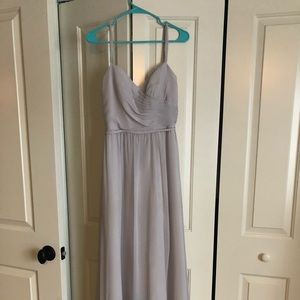 Alfred Angelo Gray Bridesmaids Dress